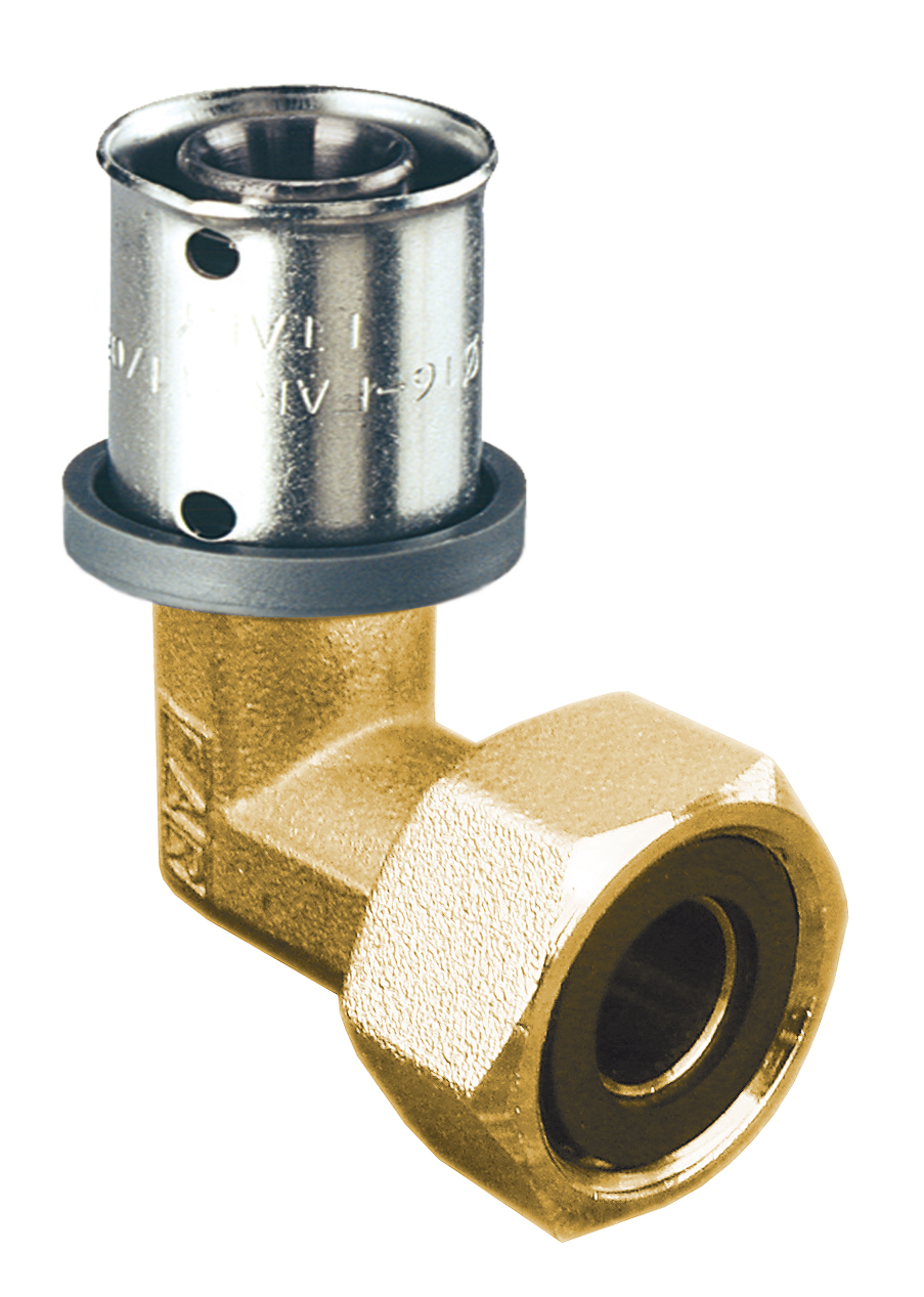 Пресс-угольник 20*2 с накид.гайкой  1/2" лат.(аналог 59222001)