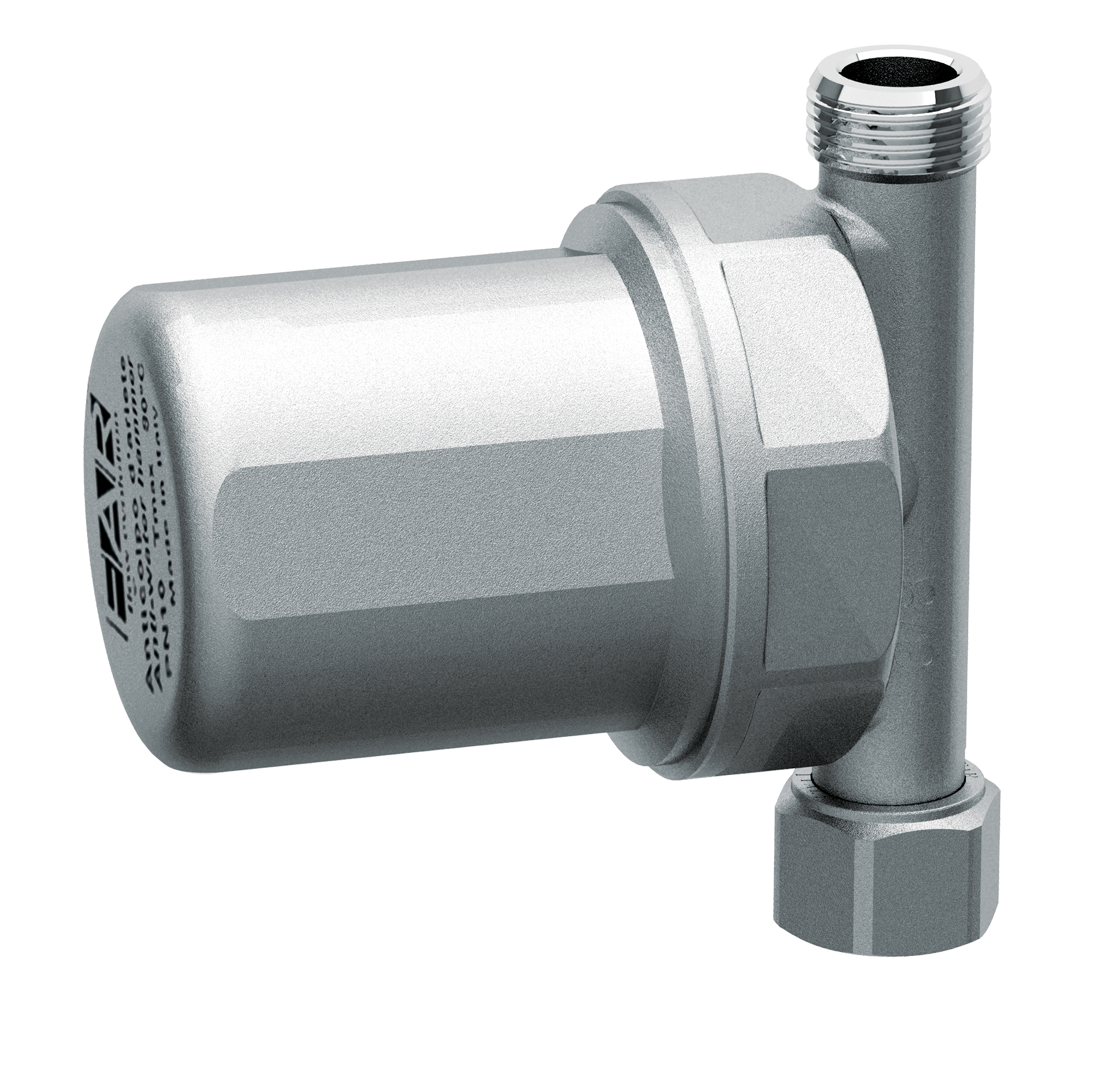 Компенсатор гидроудара, Рмакс.50бар, 3/4"(нак.гайка-НР)