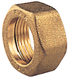 Латун. накид. гайка 3/4