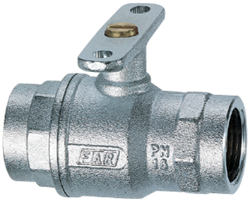 2-х ход. зон. шар. кран 1" ВР-ВР