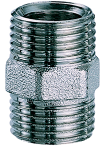 Ниппель хромир., 1/2"EU х 1/2"EU