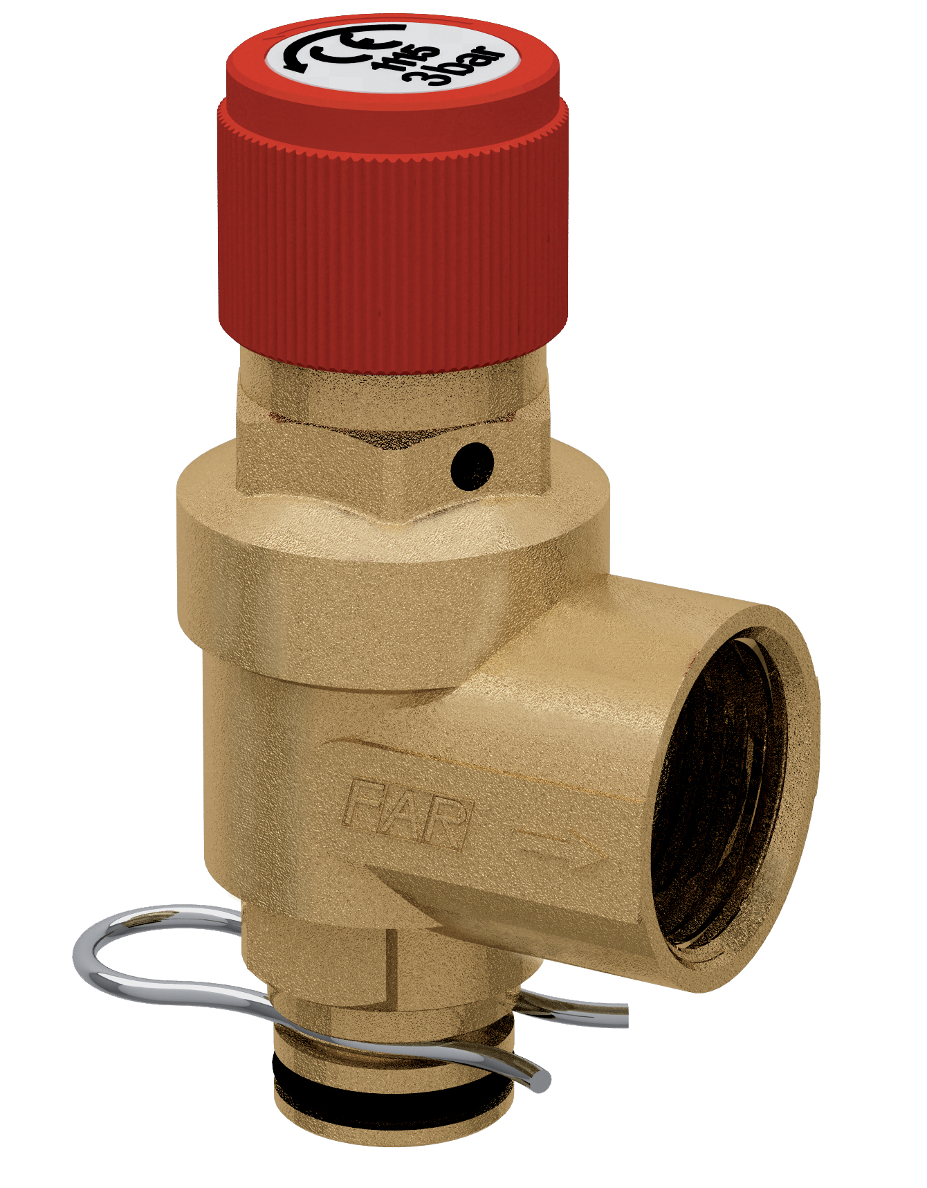 Предохранит.клапан 3/4, 3 бар