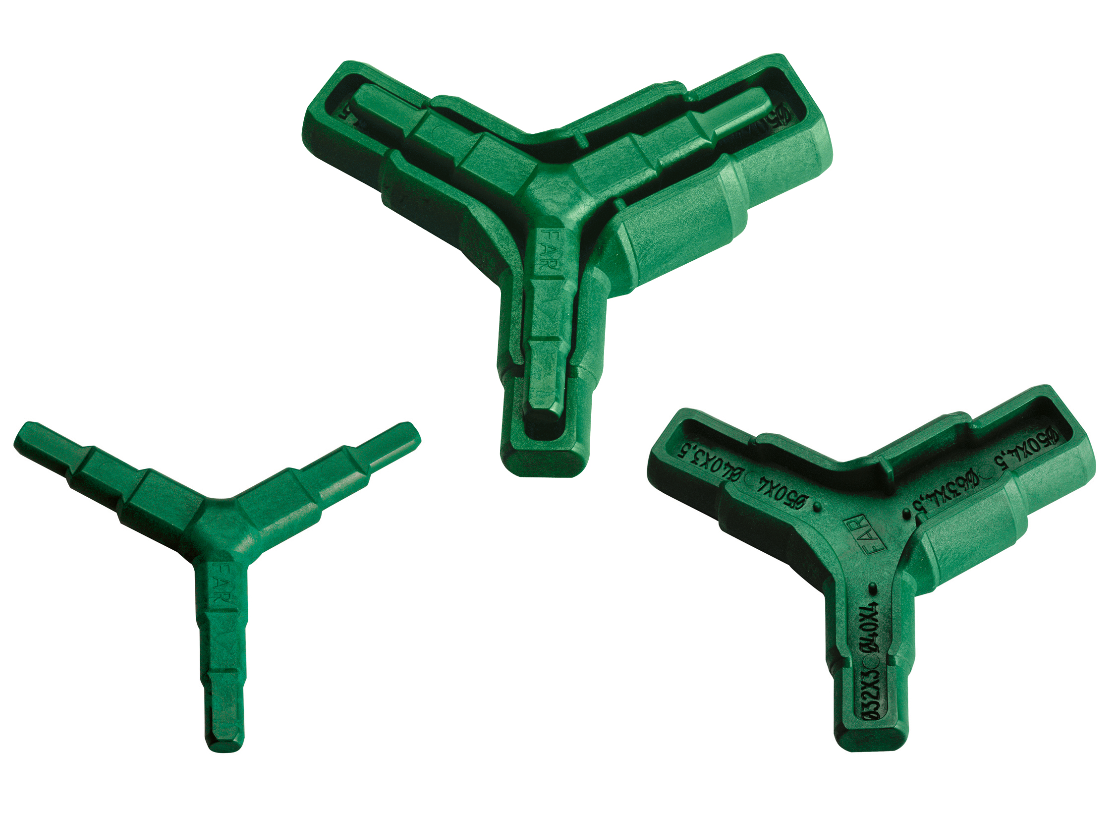 Калибратор для труб 14 - 63мм (зелен.пластик)