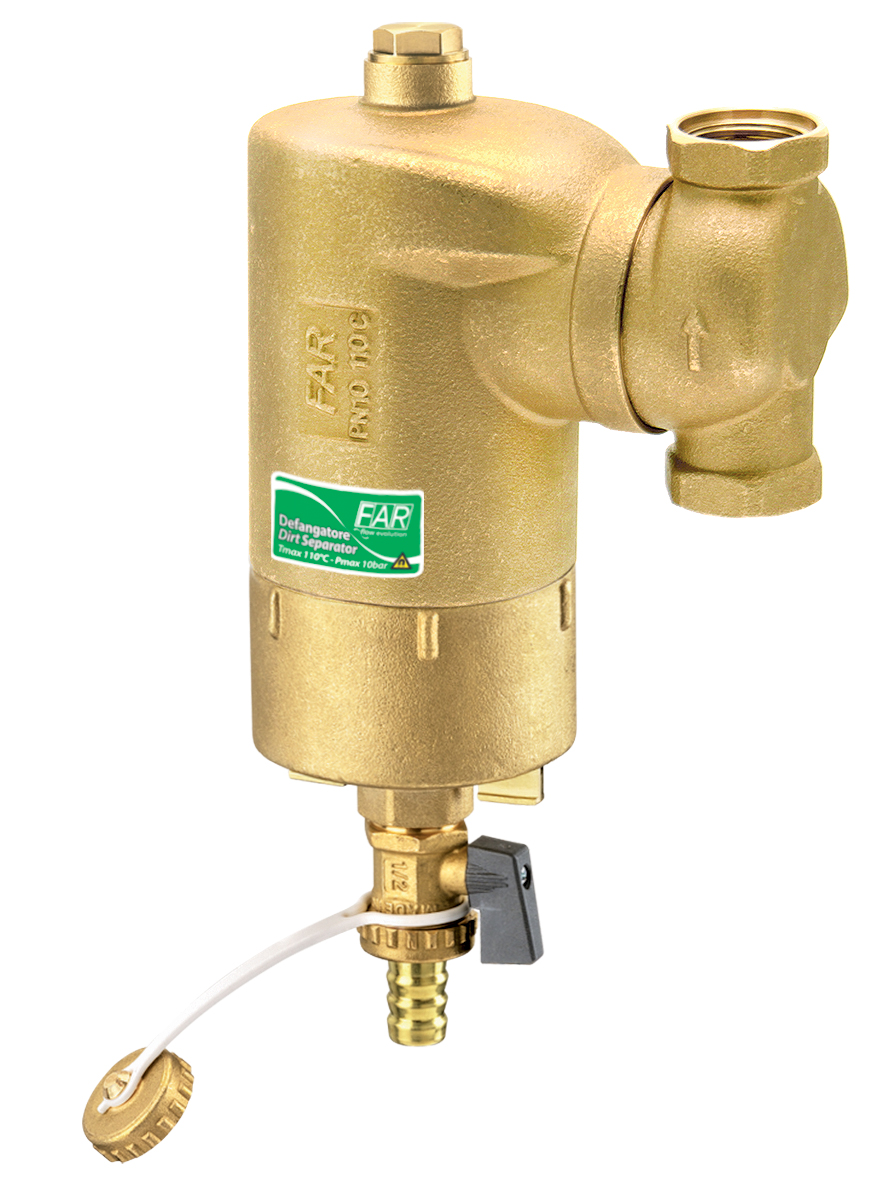 Сепаратор шлама (дешламатор) 2", ВР-ВР, с поворотным соединением, с магнитом FAR