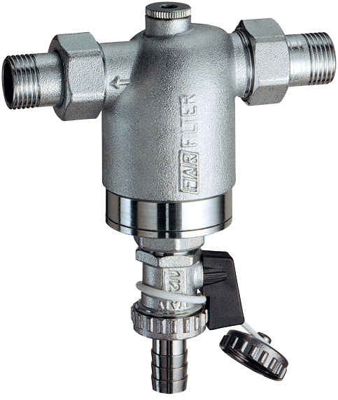 Фильтр 1/2" НР-НР, 300мкм, Max: 95 °C, 25 бар
