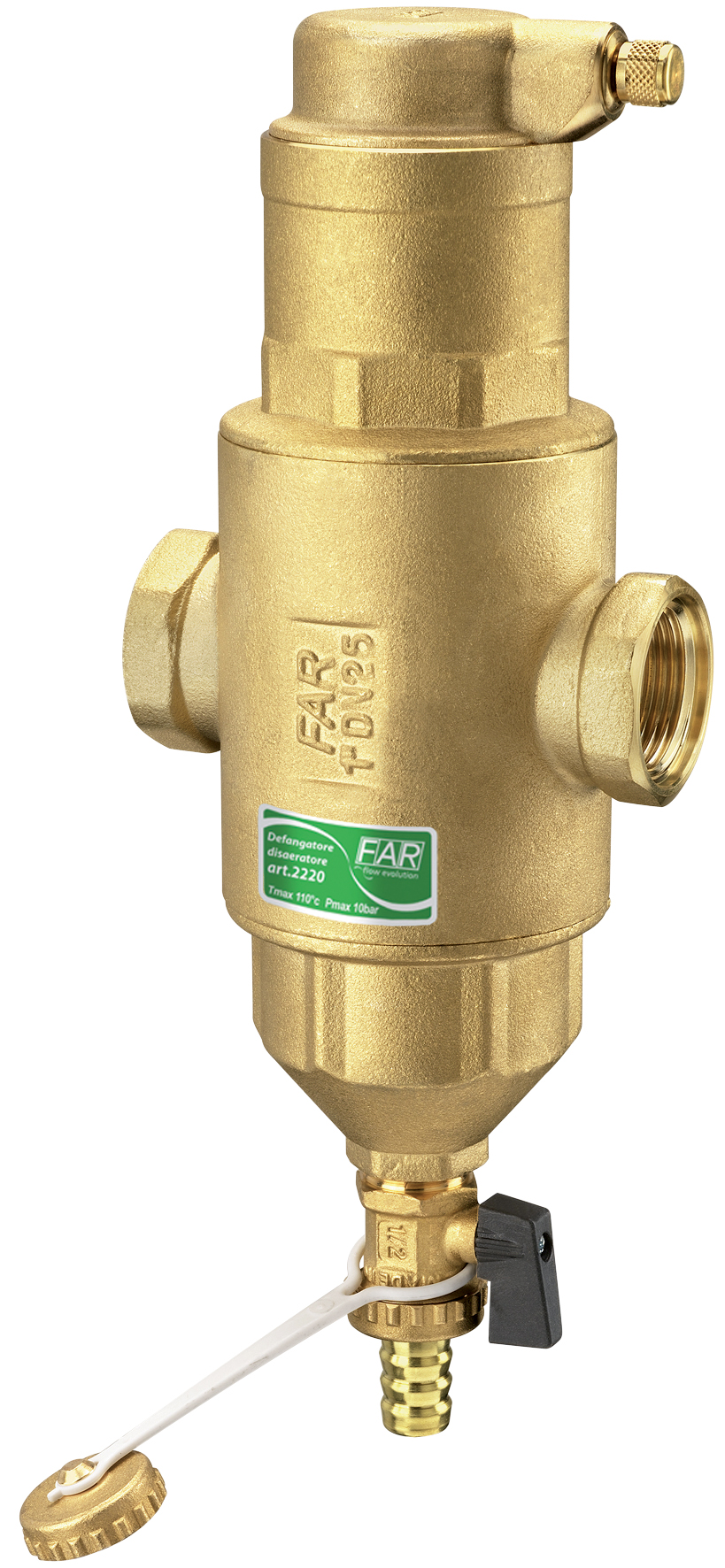 Деаэратор совмещенный с грязуловителем 1"