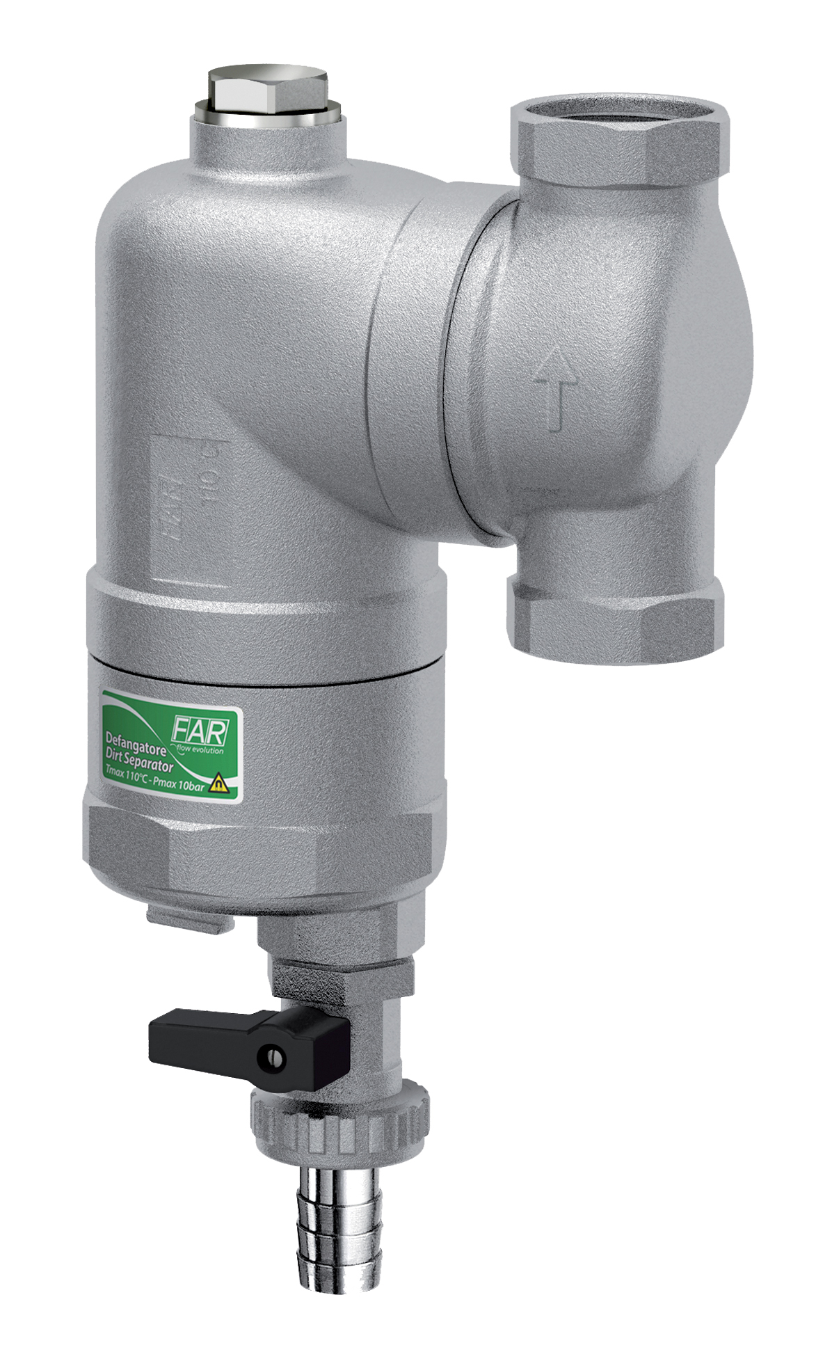 Сепаратор шлама (дешламатор) Smart, с магнит.вставк. и поворотн.соединением 3/4