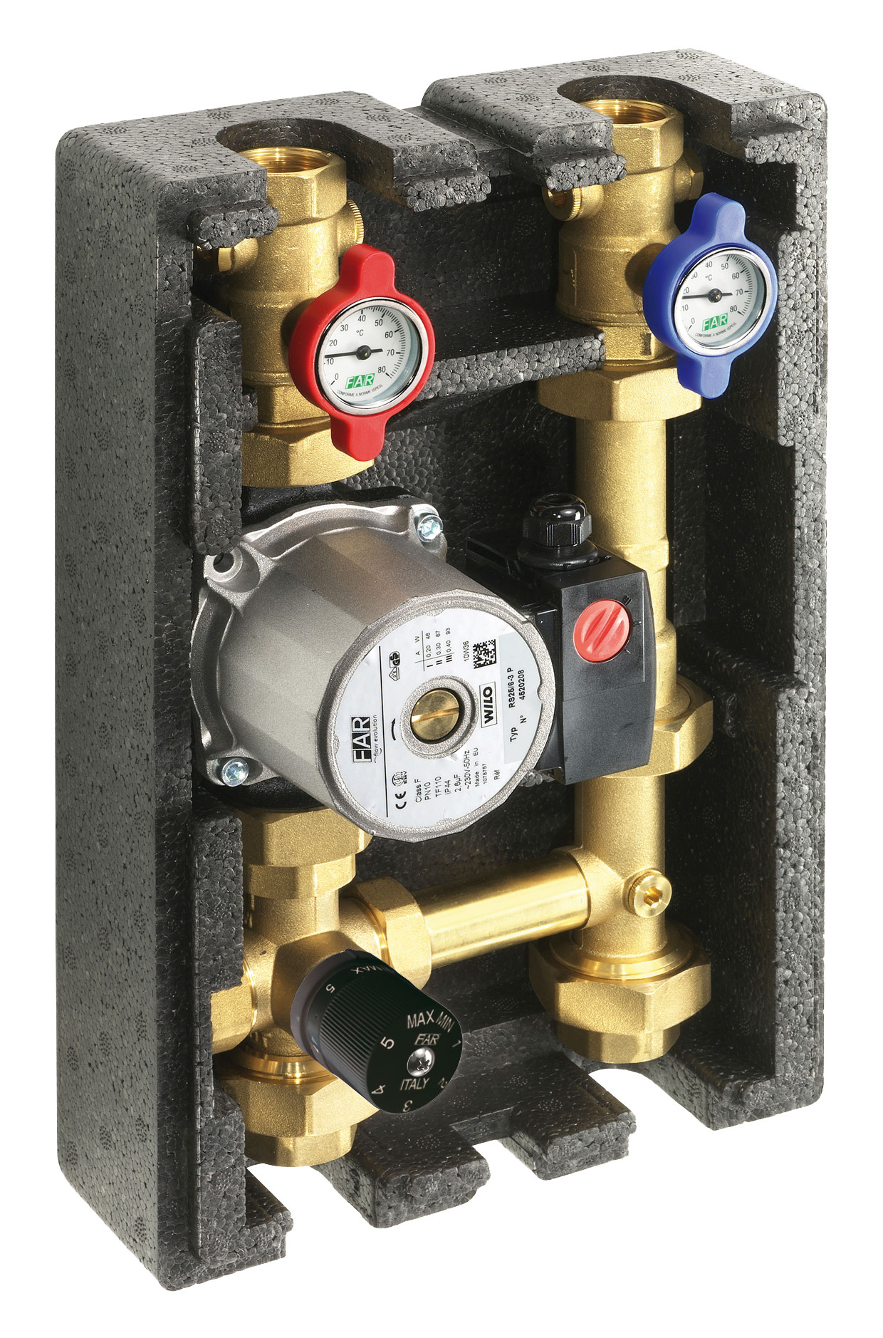 ГБМ 1" со смесит.краном (под насос 130мм)