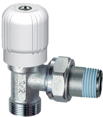 Вентиль регулирующий угловой 1/2" М24х19 (аналог FV 1055 C12)