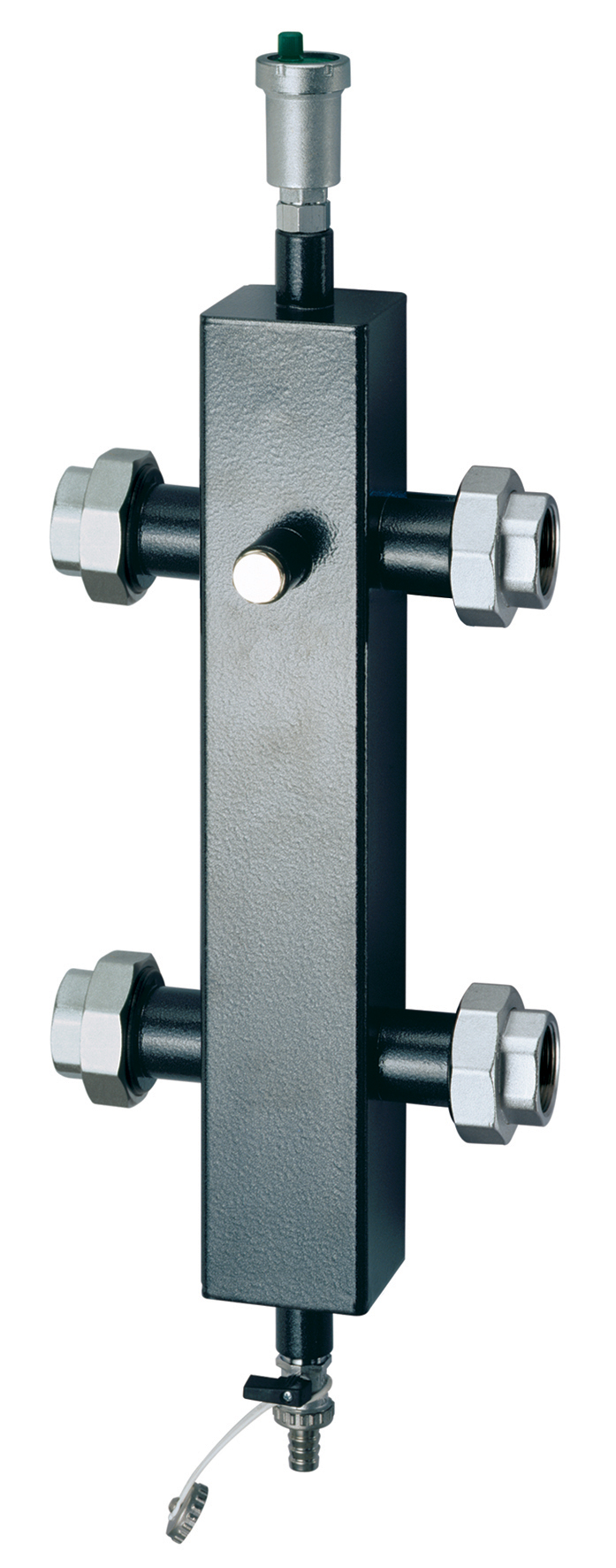 Гидроразделит. 2" с авт.воздухоотвод., сливн.краном, накидн.гайк.