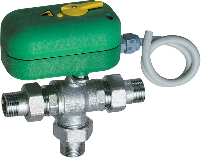 3-х ход. мот. зон. шар. кран 1", 24 В FA 300620 140