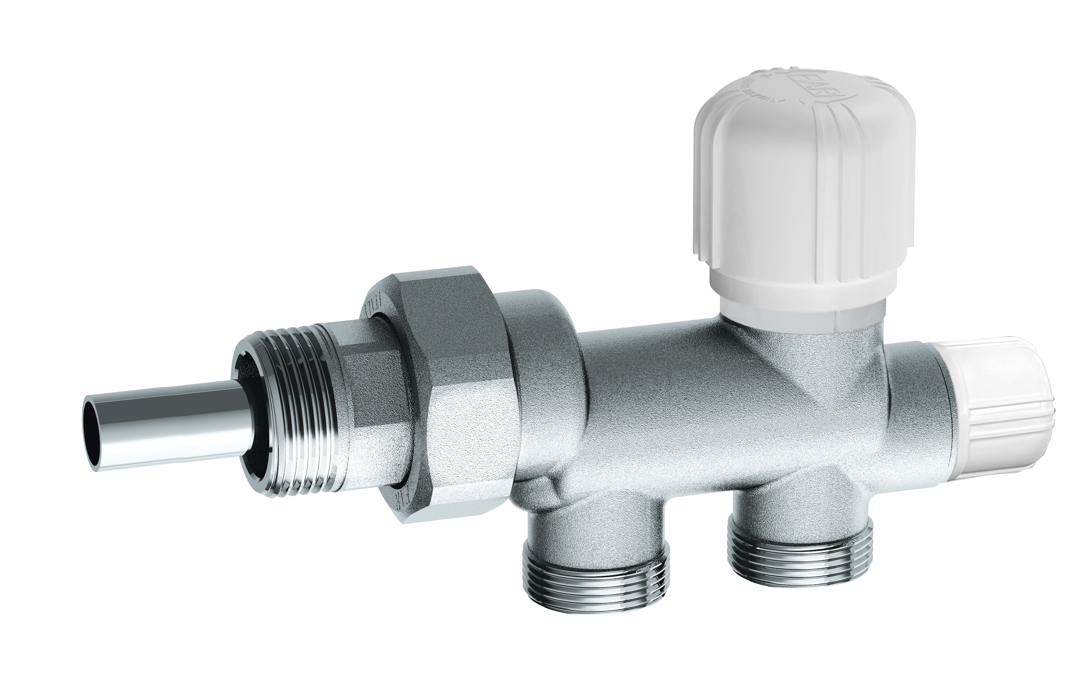 Узел нижнего подкл.с терморег. Вент. (для 1-трубн.систем) 1/2" М24х19