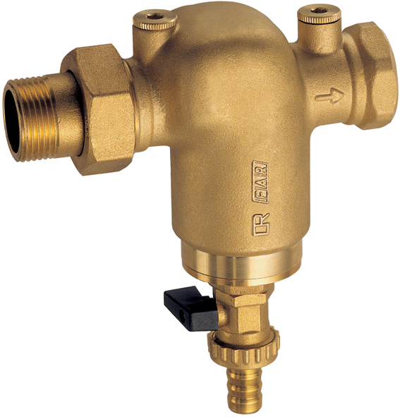 Фильтр 2" латун.,ВР-американка, без манометр.,300мкм, Max: 95 °C, 25 бар