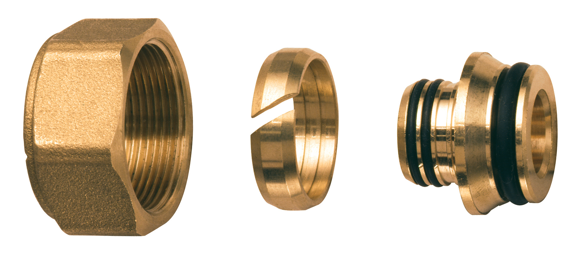 Концовка для м/п труб 20x2 с накидной гайкой М33х1,5