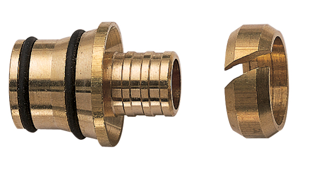 Адаптер для пласт. труб 16x2