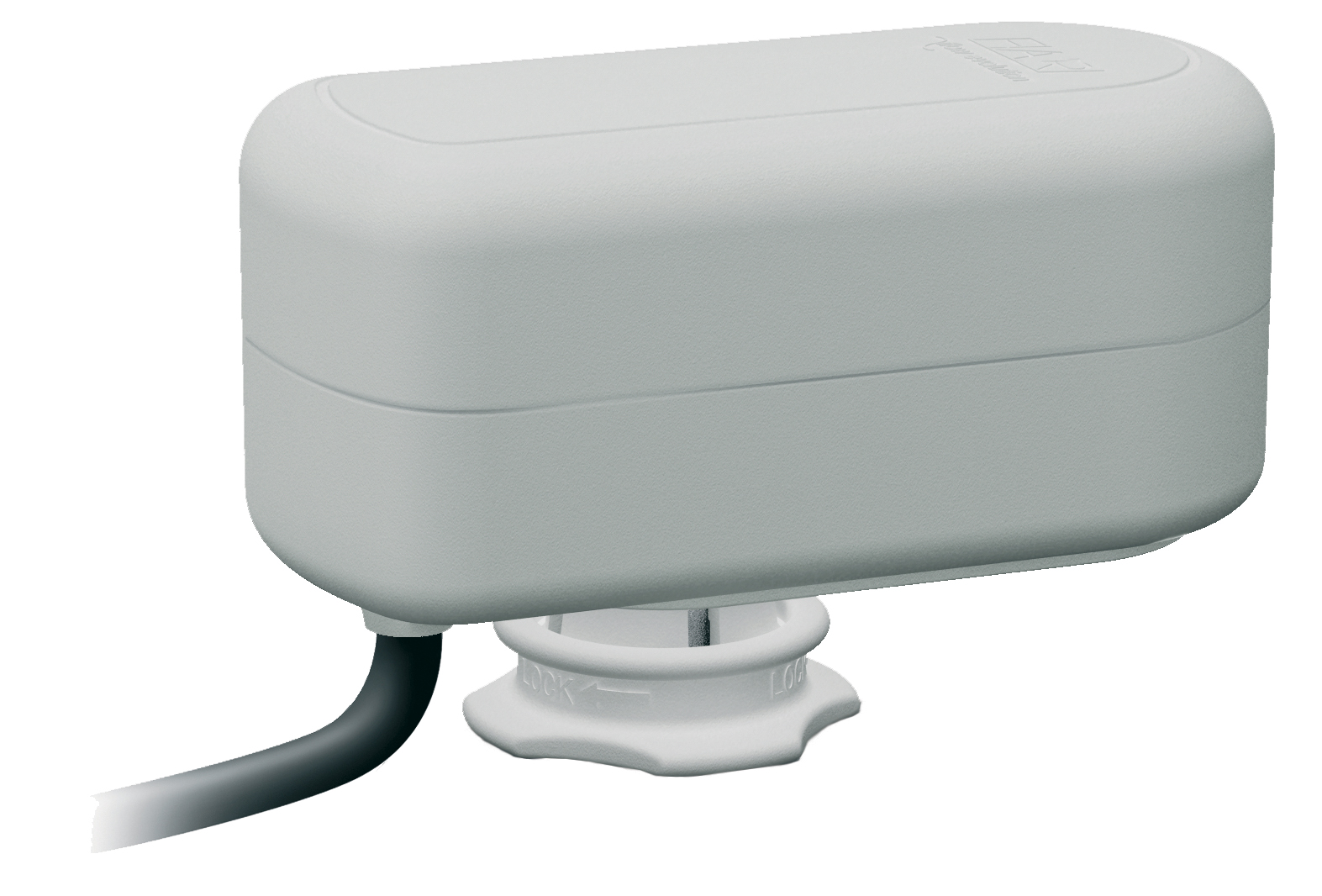 2-х ход. кран, 25,6 куб.м/ч,  1" американки, с приводом арт.3070 (40сек, 220В)