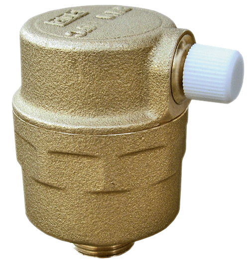 Воздухоотводчик GAISER автом. прям., с бок. выпуском 3/8"НР