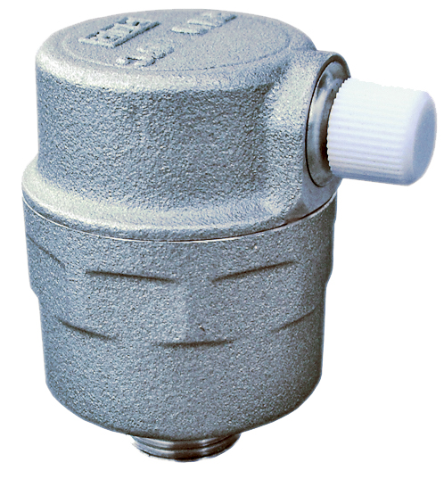 Воздухоотводчик GAISER автом. прям., с бок. выпуском 3/8"НР хром.