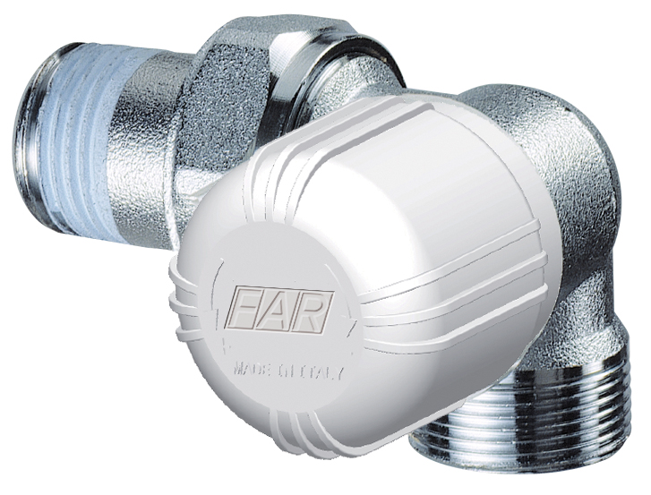 Вентиль термостатич. трехосевой правосторонний 1/2" М24х19