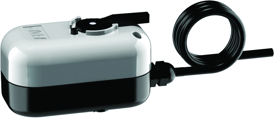 2-х ход. зон. шар.кран с ручн. деблок. 220 В, 1/2", ВР, 8 сек