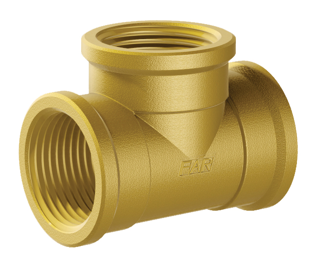 Тройник лат. 1/2" ВР