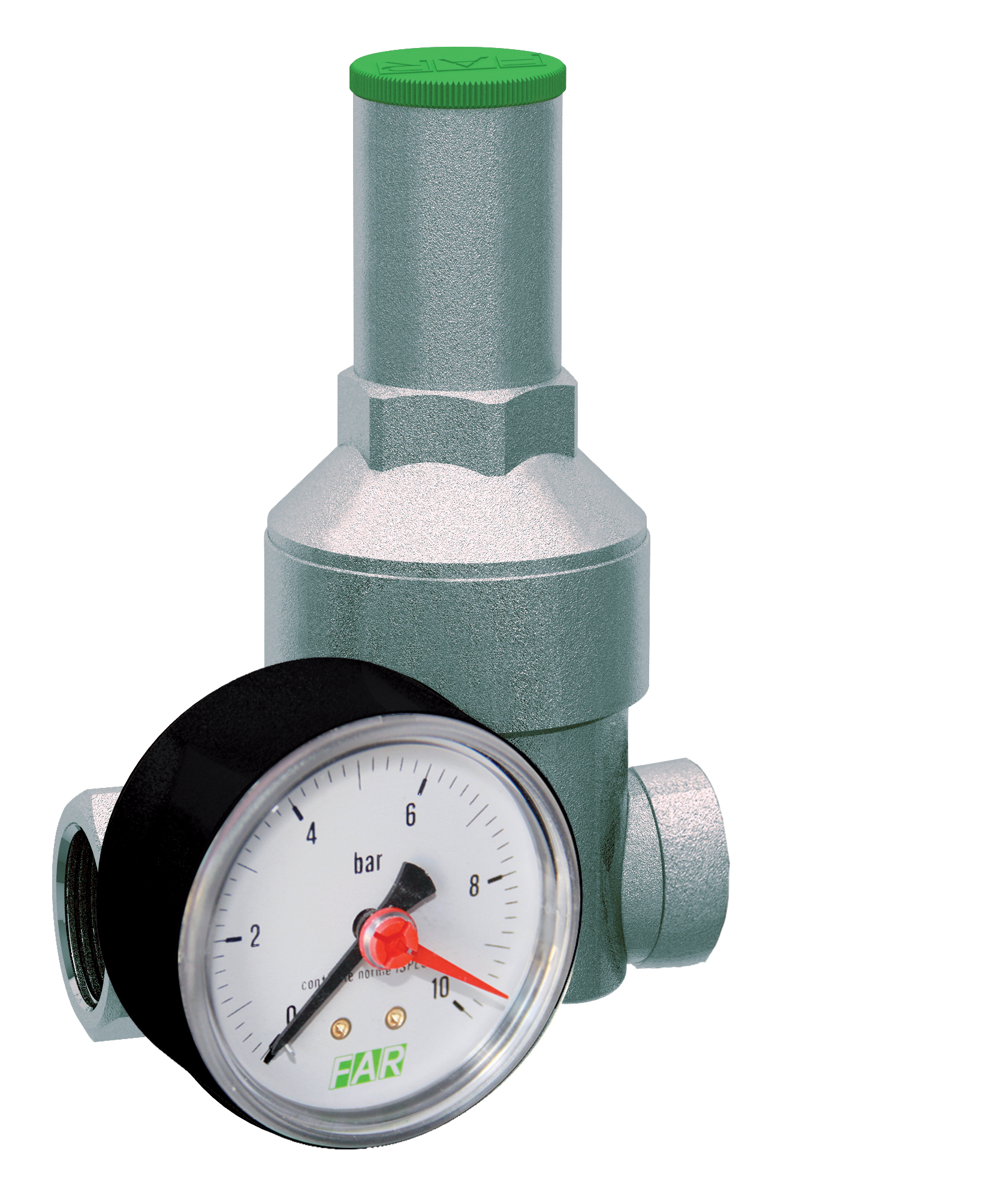 Редуктор 3/4" (ВР-ВР) хром. с манометром