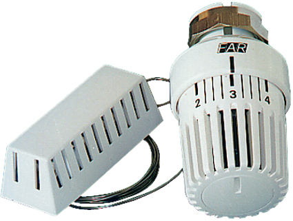 Термостатическая головка с дистанционным датчиком