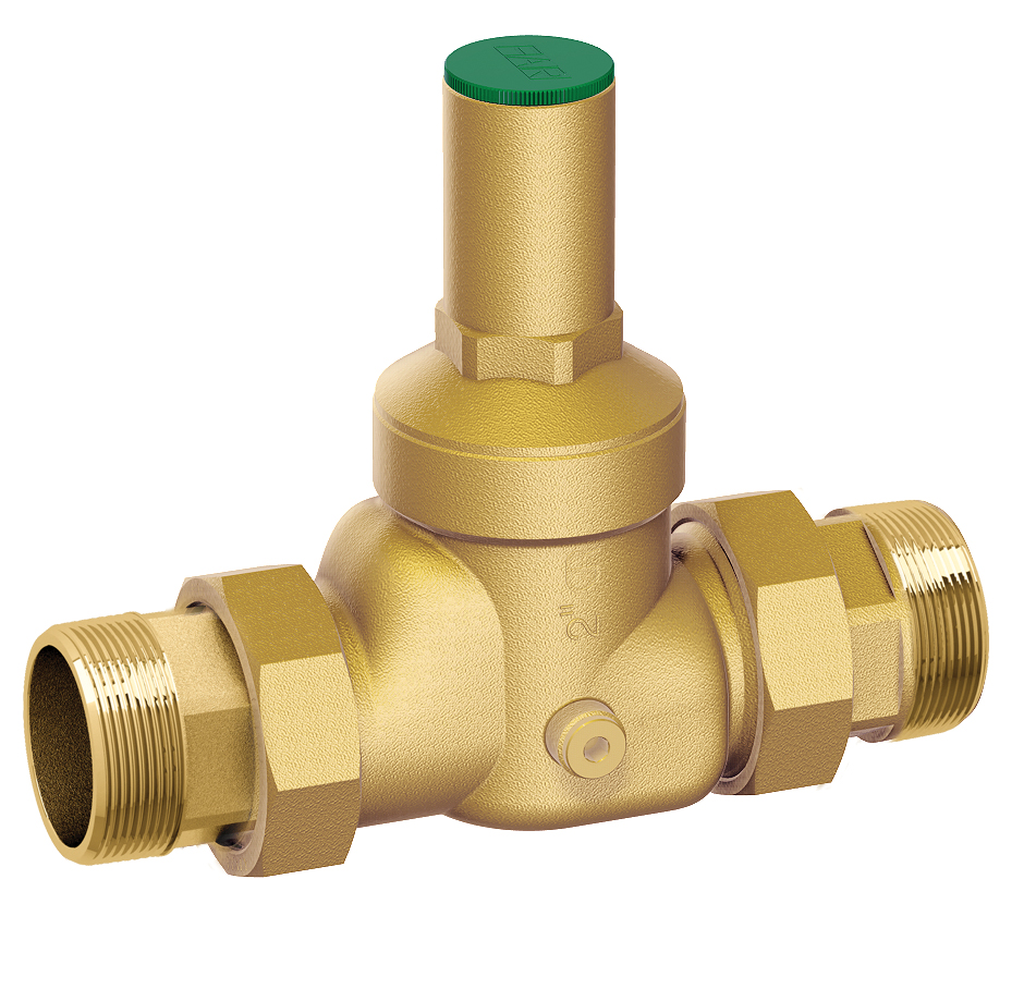 Редуктор лат. 1 1/2" (НР-НР), без манометра