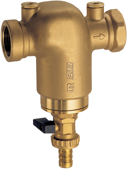 Фильтр латун., 1" ВР-ВР, без манометр., 300мкм, Max: 95 °C, 25 бар