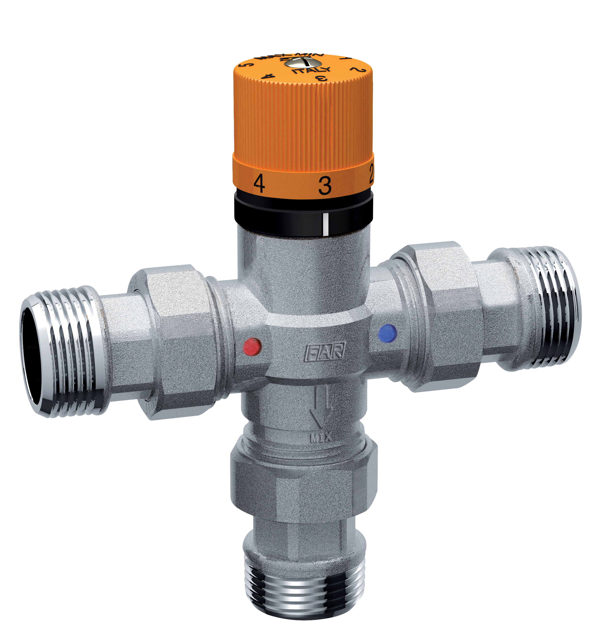 Термосместель SolarFAR, 3/4" «американка», Тmax110 °C