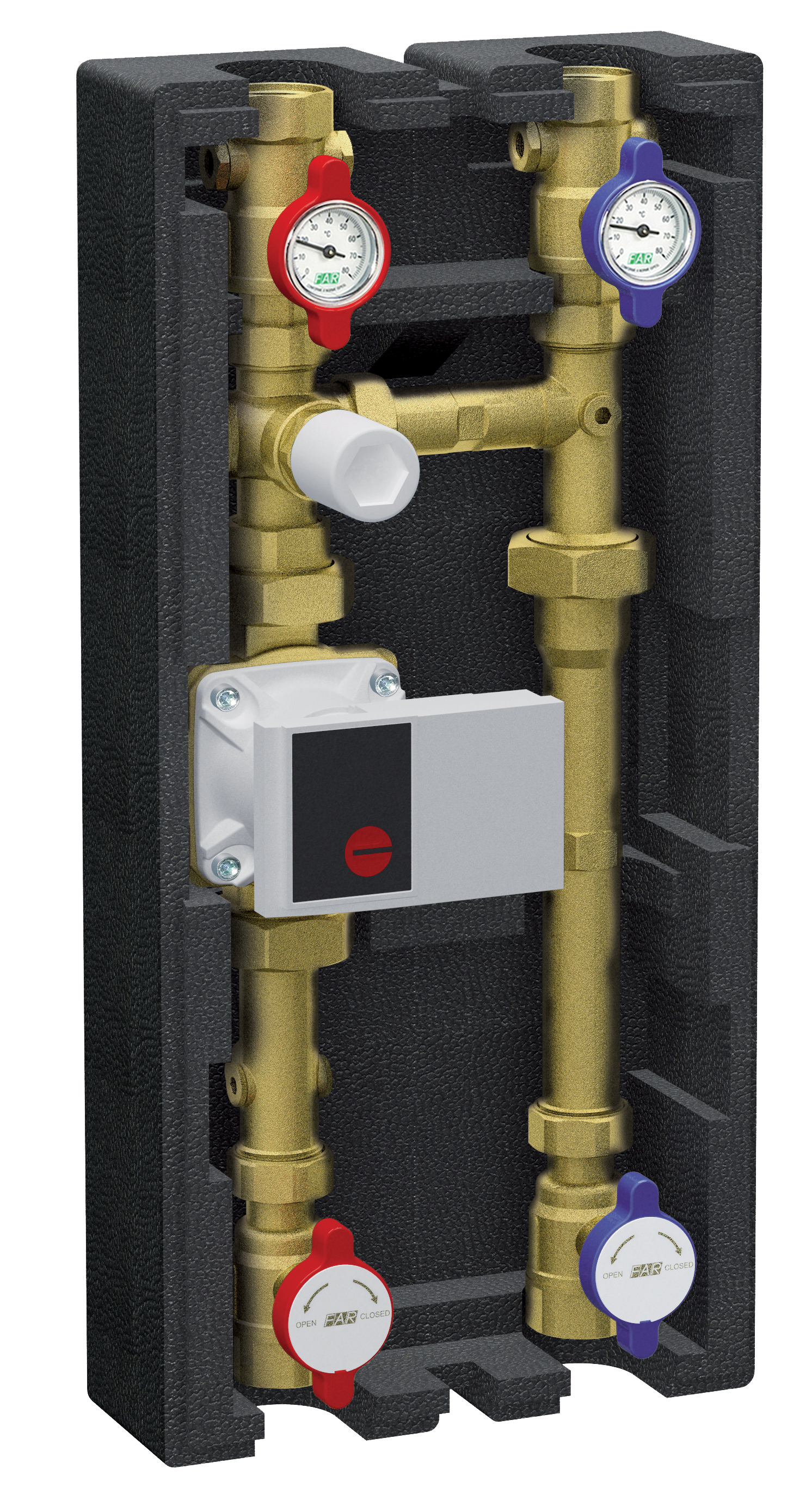 ГБМ 1 прямого действия под насос 130 mm, дифф.перепускн.клапан 0.1-0.6 бар