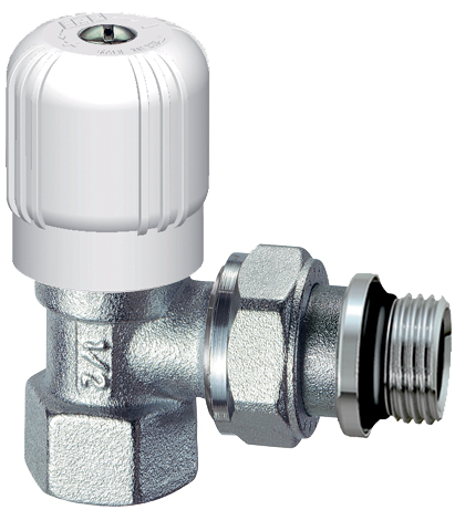 Вентиль регулирующий угловой 1/2", EPDM (аналог FV 1150 12)