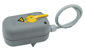 Краны шаровые трехходовые с сервоприводом ручной деблокировкой, SolarFAR