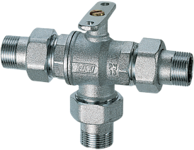 Краны шаровые трехходовые под сервопривод