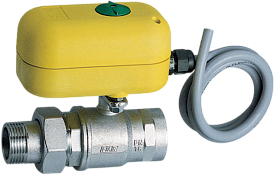 Краны шаровые двухходовые с сервоприводом, 220В