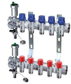 Группы коллекторные для напольного отопления