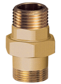 Американка прямая с наружными резьбами