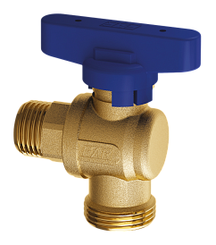 Краны шаровые угловые, наружная резьба